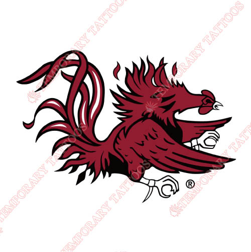 South Carolina Gamecocks Customize Temporary Tattoos Stickers NO.6196